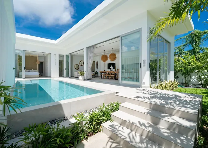 Tropical Brand New 4Br Pool Villa Mina, Just 5 Min Drive From Naiharn