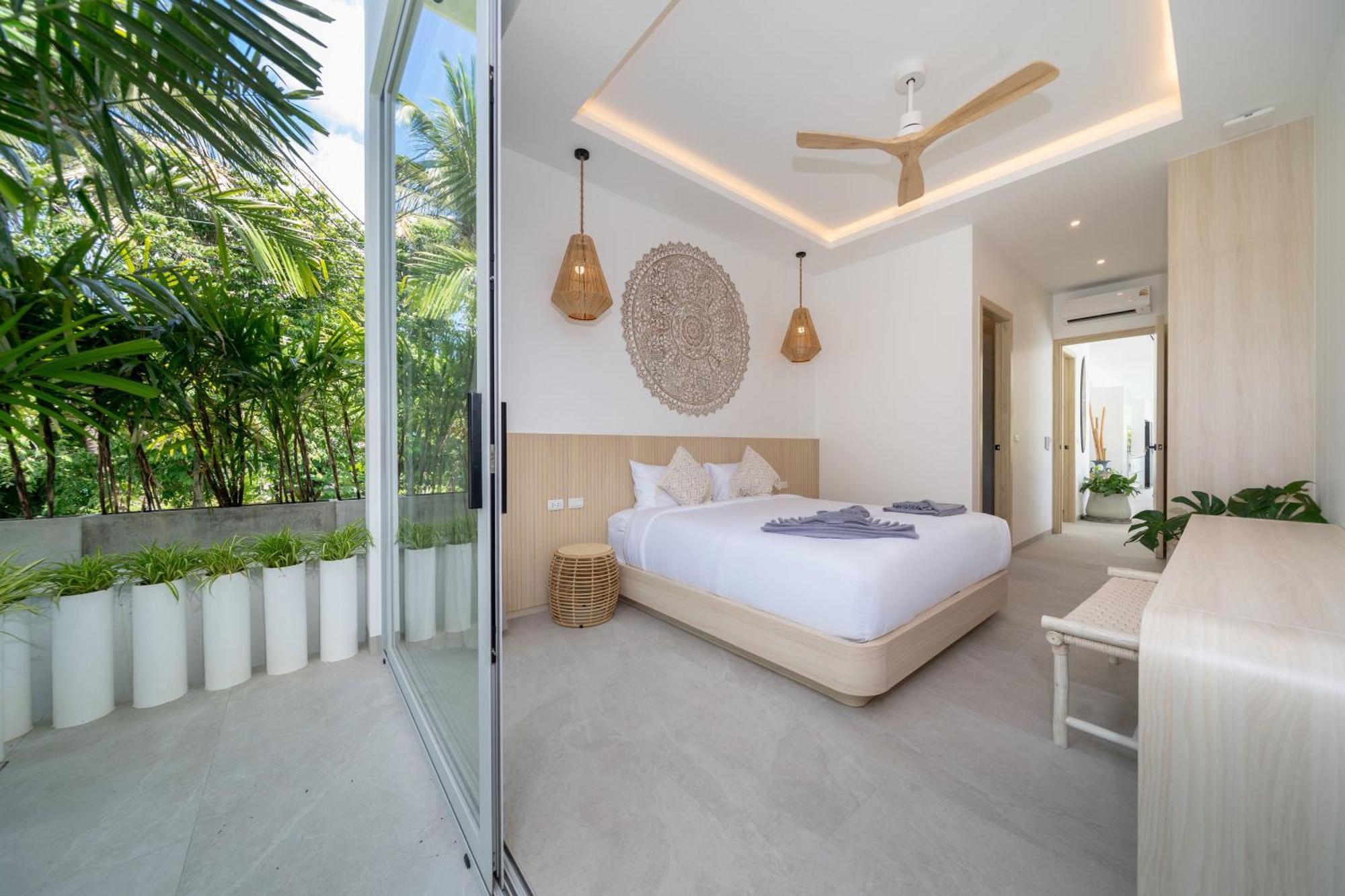 Tropical Brand New 4br Pool Mina, Just 5 Min Drive From Naiharn Vila Rawai