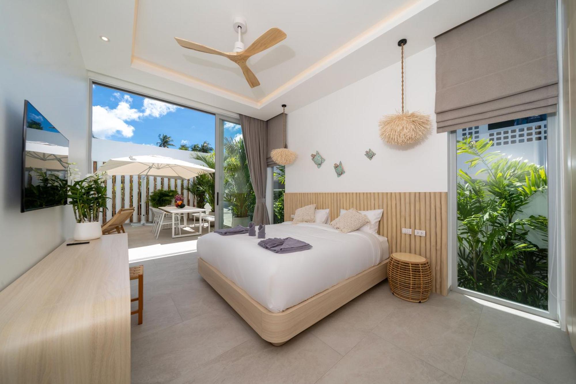 Vila Tropical Brand New 4br Pool Mina, Just 5 Min Drive From Naiharn