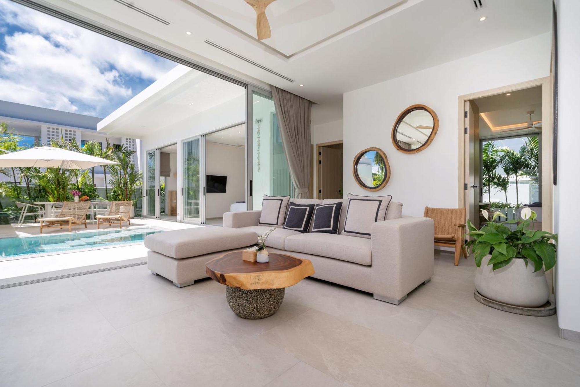 Vila Tropical Brand New 4br Pool Mina, Just 5 Min Drive From Naiharn *