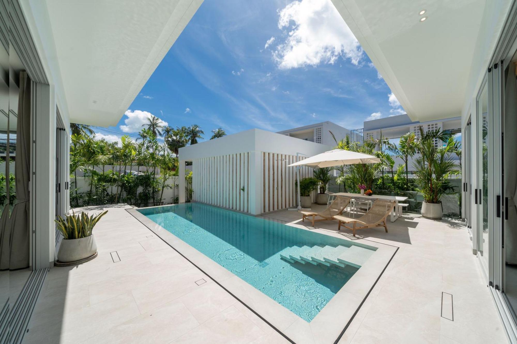 Tropical Brand New 4br Pool Mina, Just 5 Min Drive From Naiharn * Rawai
