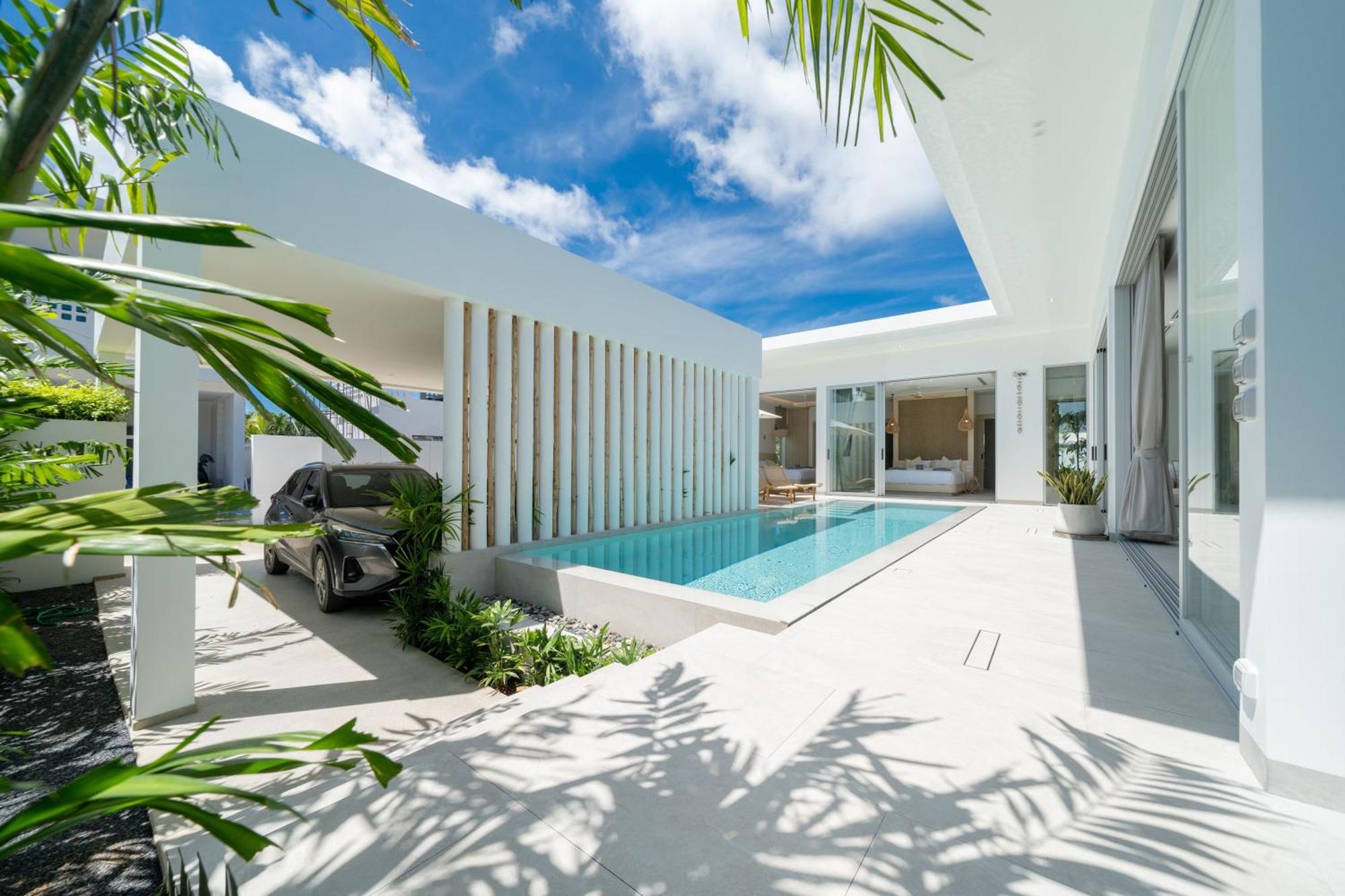 Tropical Brand New 4br Pool Mina, Just 5 Min Drive From Naiharn Vila *