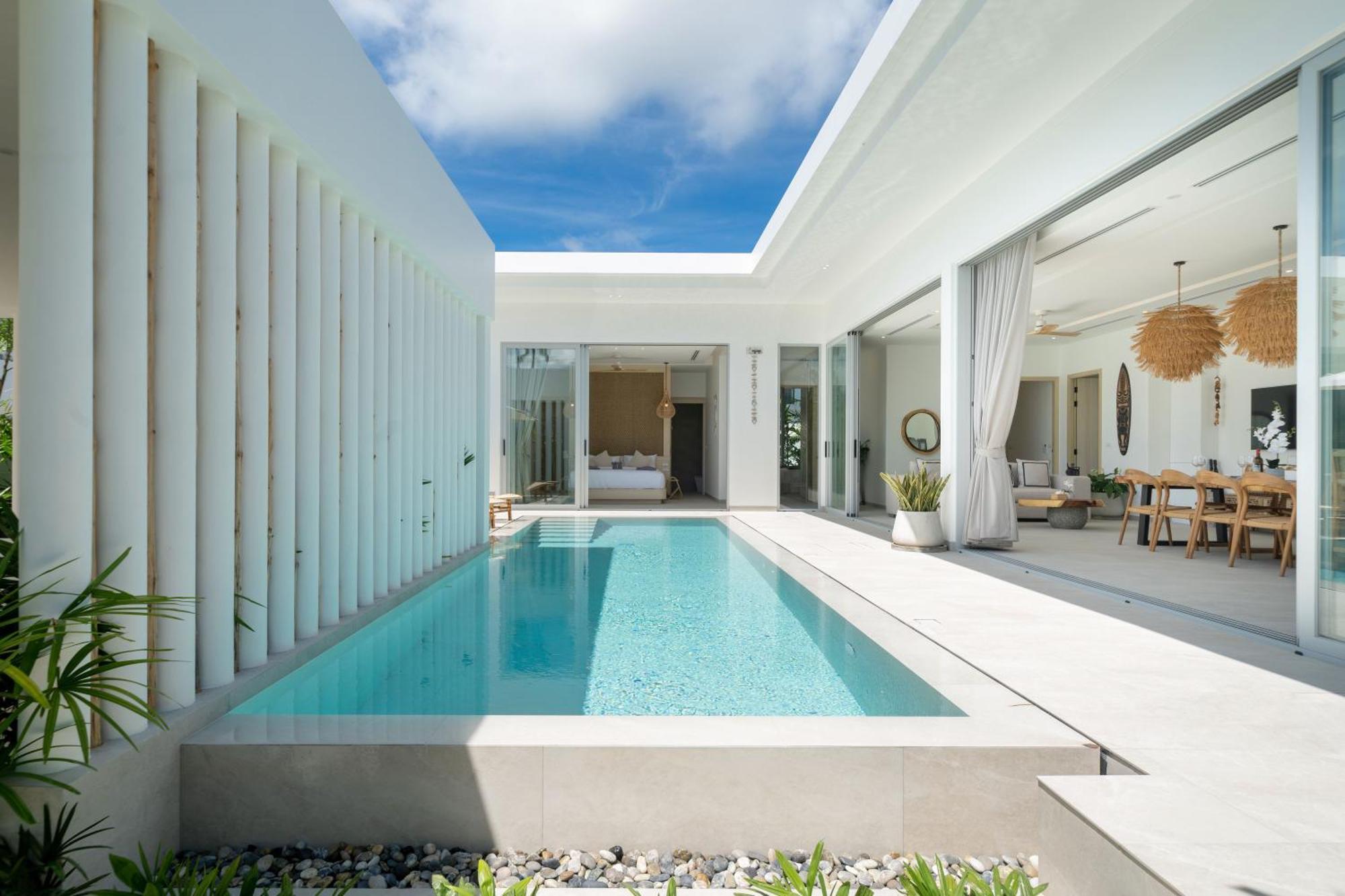 Tropical Brand New 4br Pool Mina, Just 5 Min Drive From Naiharn Rawai